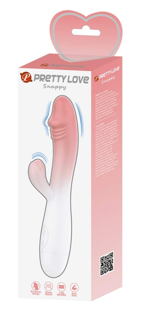 Vibro Rabbit Snappy 9.5 x 3.2cm Bicolore – Image 2