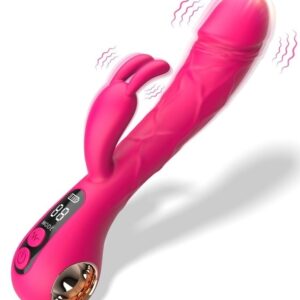 Vibro Rabbit Spotbit 14 x 3.7cm Rose