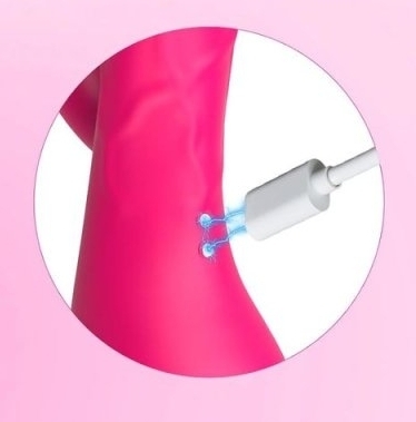 Vibro Rabbit Spotbit 14 x 3.7cm Rose – Image 6