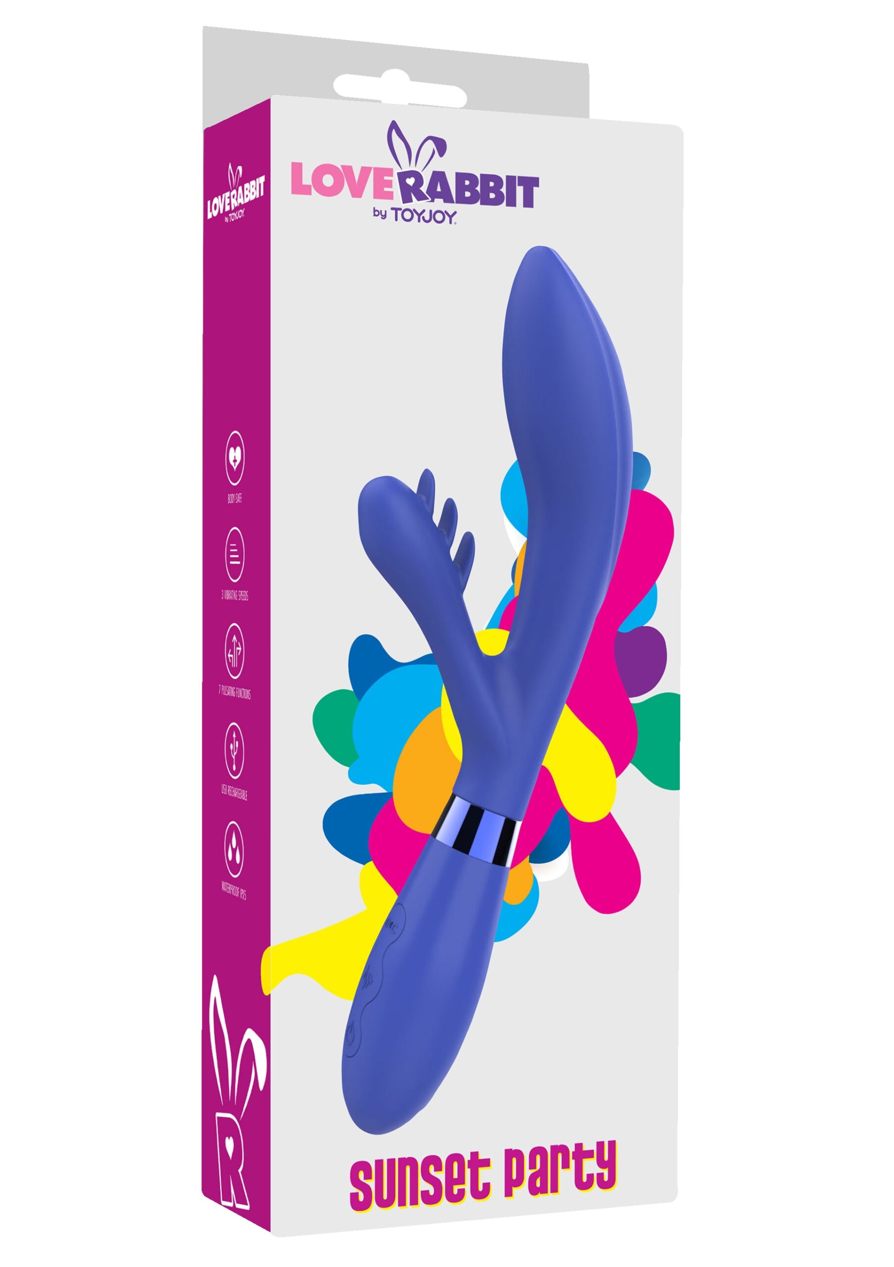 Vibro Rabbit Sunset Party 23cm – Image 2