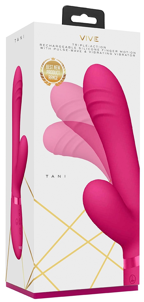 Vibro Rabbit Tani 22 x 3.5cm Rose – Image 2
