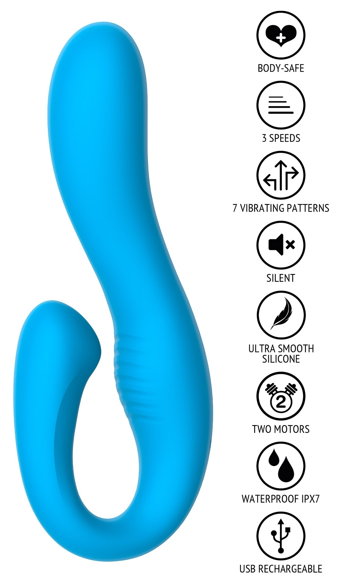 Vibro Rabbit The Skyler 10 x 3.2cm – Image 6