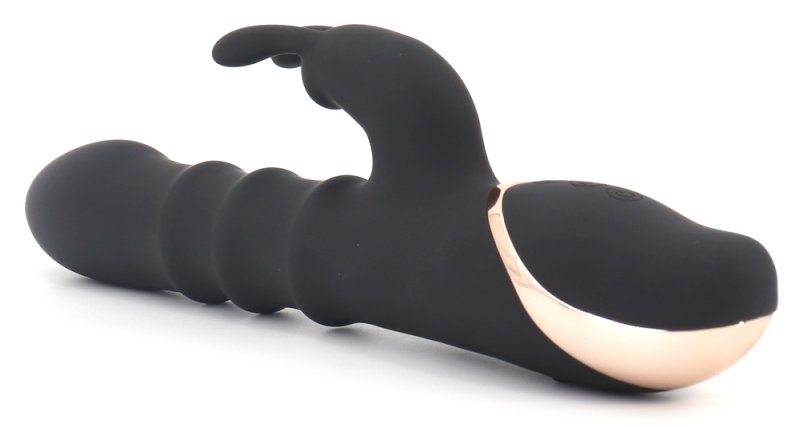 Vibro Rabbit Thrusties 13 x 3.8cm Noir – Image 2
