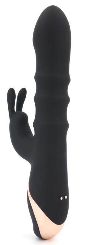Vibro Rabbit Thrusties 13 x 3.8cm Noir – Image 3