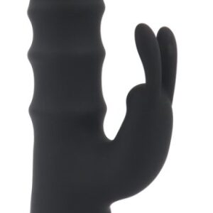 Vibro Rabbit Thrusties 13 x 3.8cm Noir