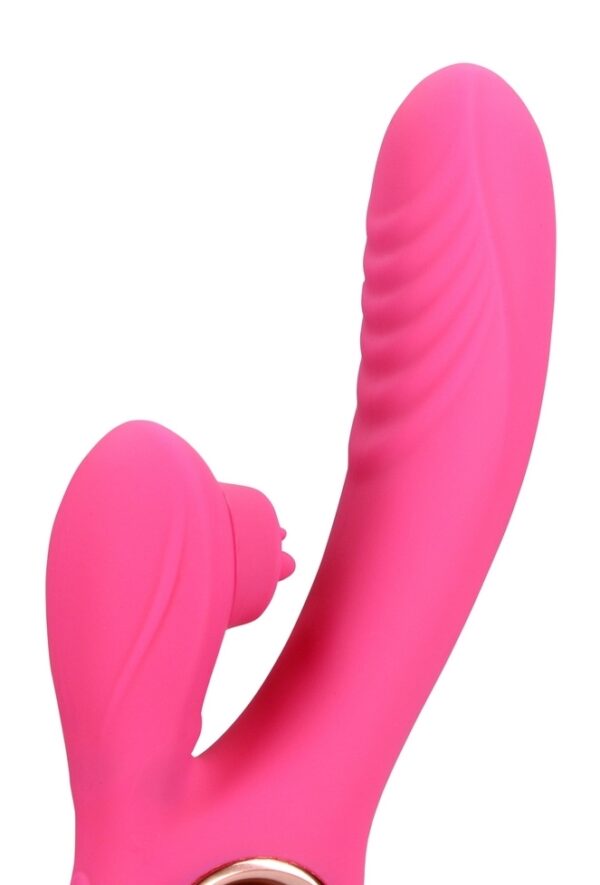 Vibro Rabbit Tongue Flicker 19 cm Rose – Image 8