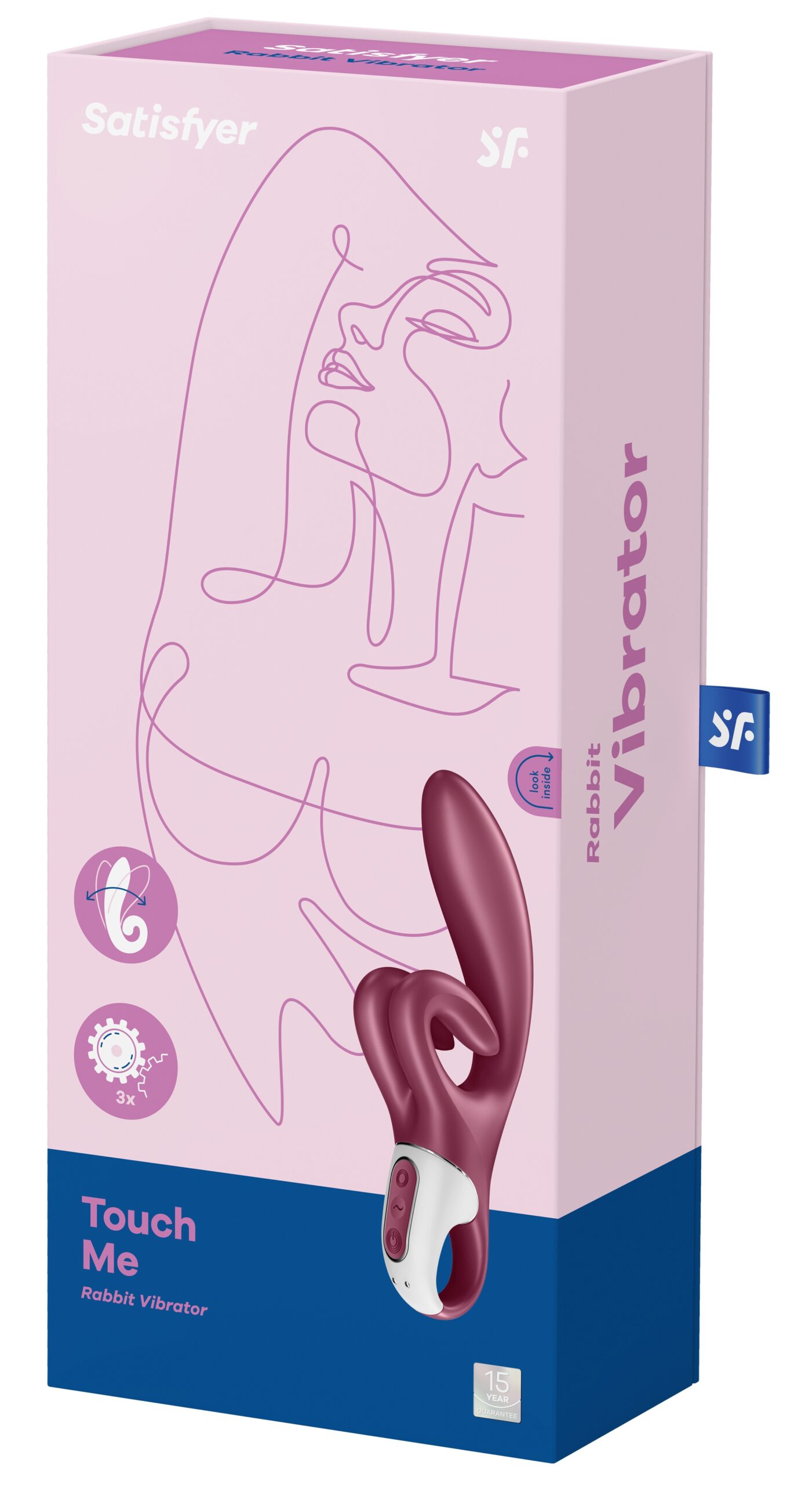 Vibro Rabbit Touch Me Satisfyer 21cm – Image 2