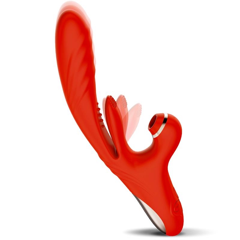 Vibro Rabbit Up & Down Flip Rouge – Image 3