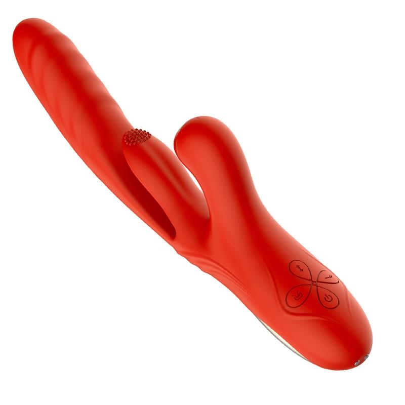 Vibro Rabbit Up & Down Flip Rouge – Image 4
