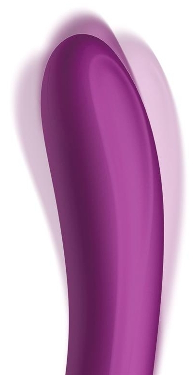 Vibro Rabbit Vibrating Double 10 x 3.5cm Violet – Image 3