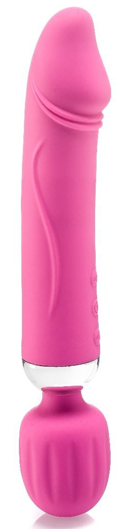 Vibro Wand Double Fun 17.5 x 4.5cm Rose – Image 3