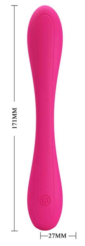 Vibro Yedda Pretty Love 17 x 2.7 cm Rose – Image 5