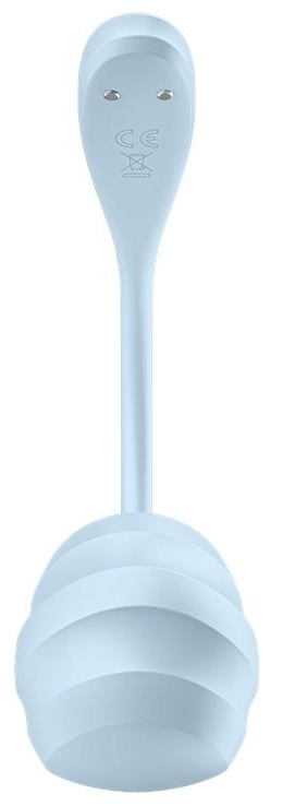 Vibromasseur Connecté Point G Smooth Petal 8.5 x 3.8cm Bleu Clair – Image 4