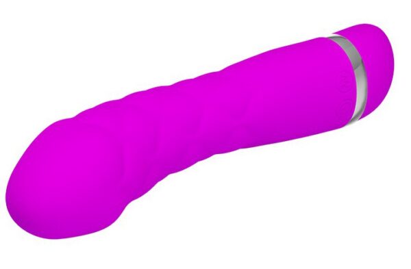 Vibromasseur design Truda 19.5 x 3.5cm - Violet – Image 5