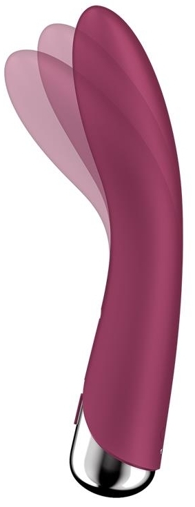 Vibromasseur Point G Spinning Vibe 1 - 11 x 3cm Framboise – Image 3