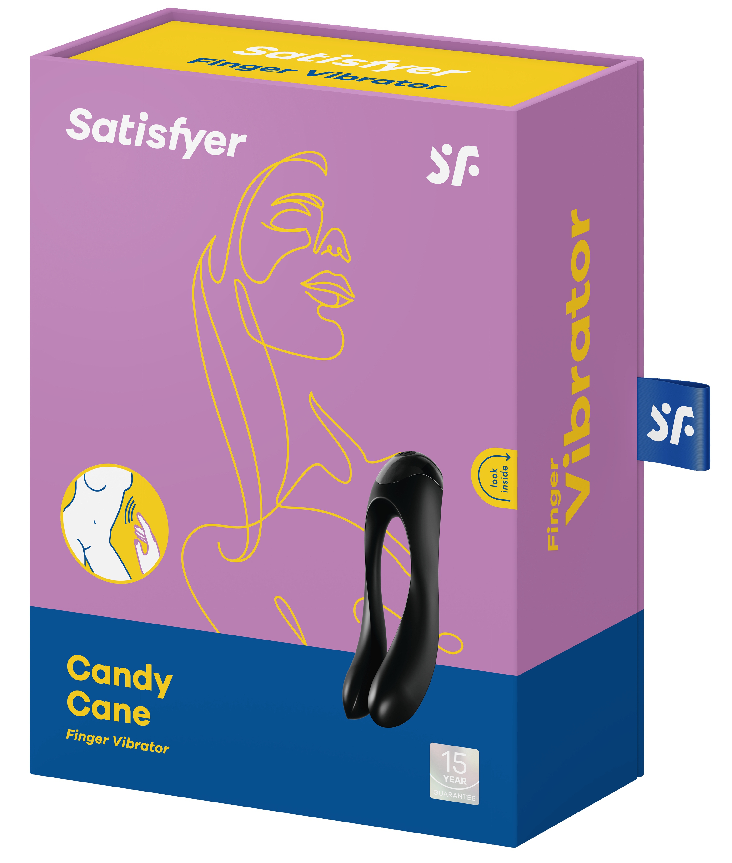 Vibromasseur polyvalent Candy Cane Satisfyer 11cm – Image 2