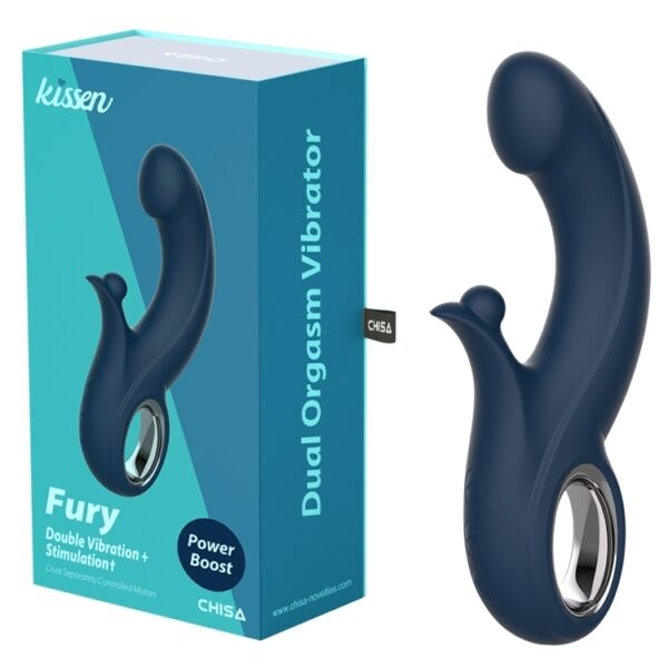 Vibromasseur Rabbit Fury 13 x 3.5cm – Image 2