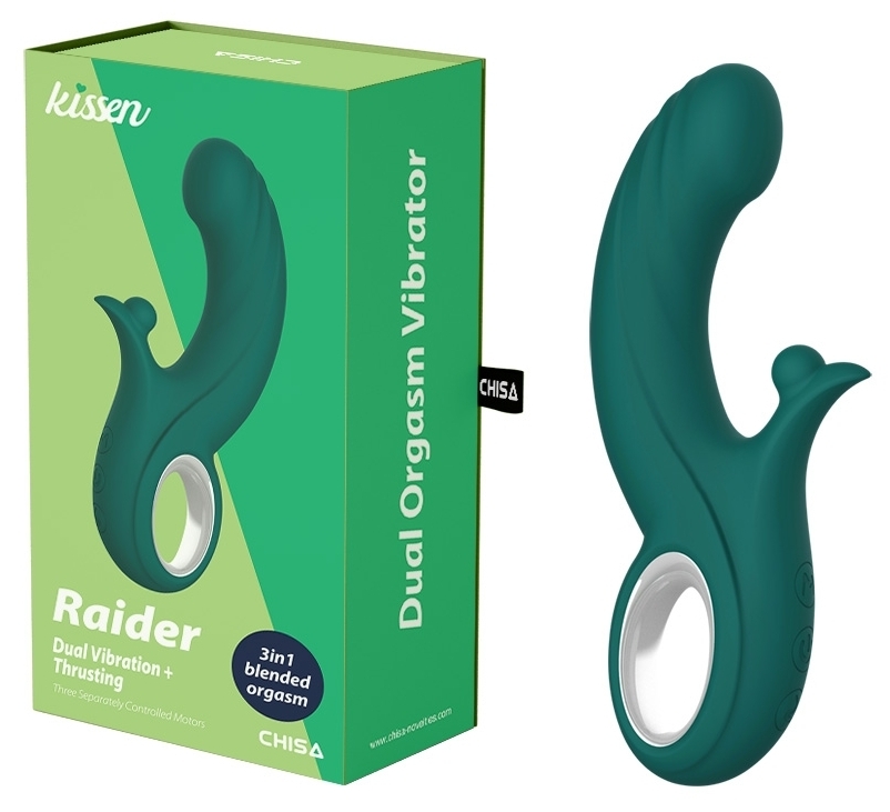 Vibromasseur Rabbit Raider 13 x 3.5cm – Image 2