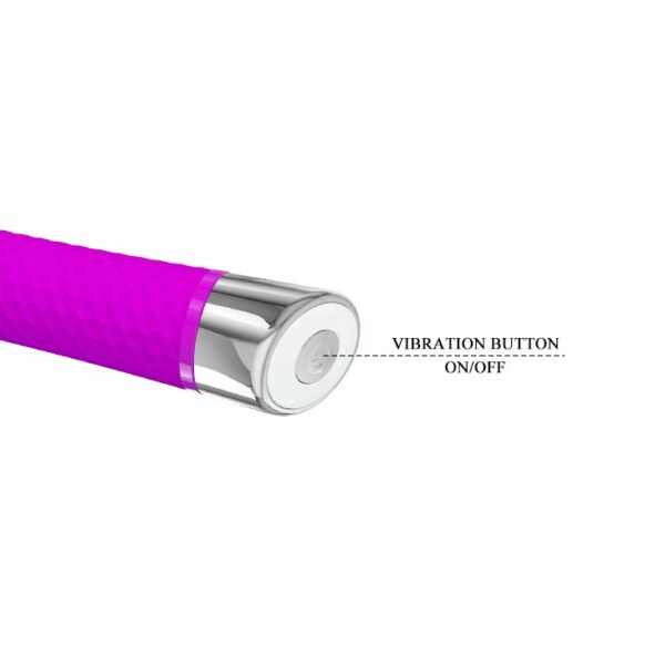 Vibromasseur Reginald 16.5 x 2.7 cm - Violet – Image 8