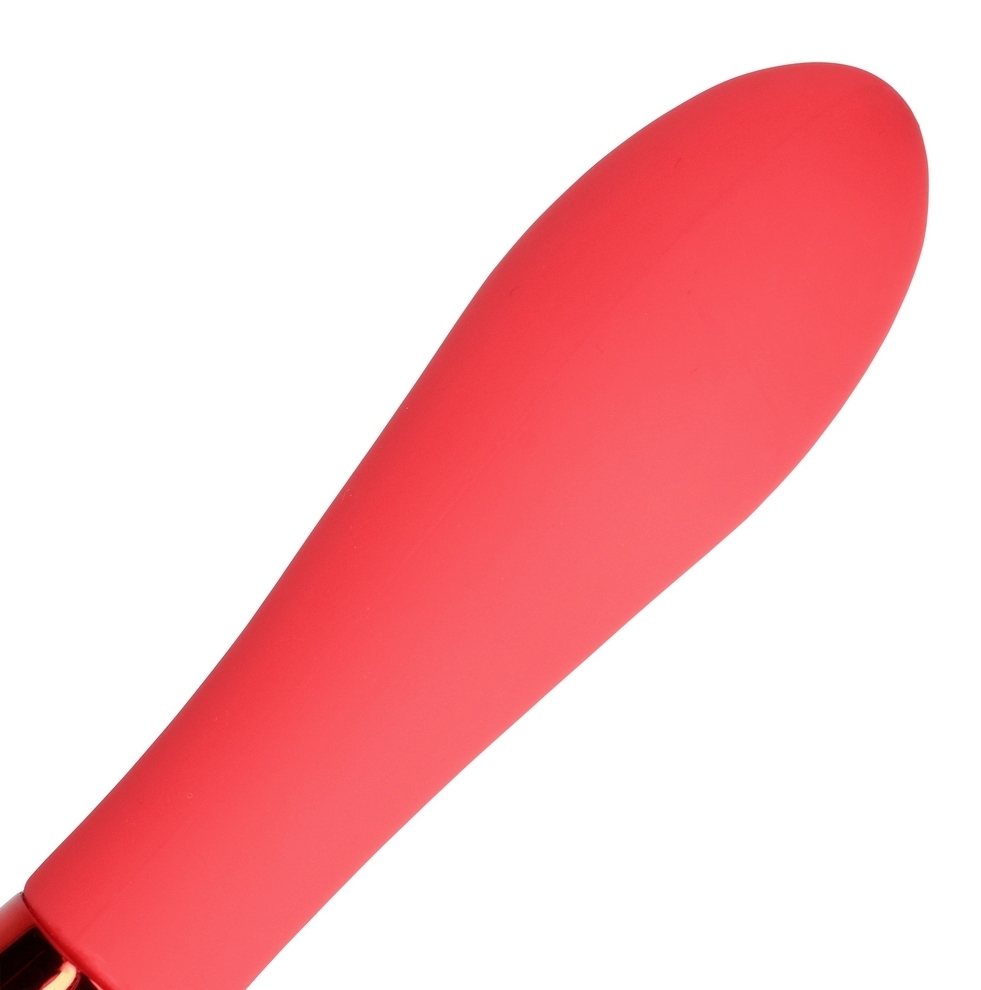 Vibromasseur Smooth Line 11 x 3.4 cm Rouge – Image 6