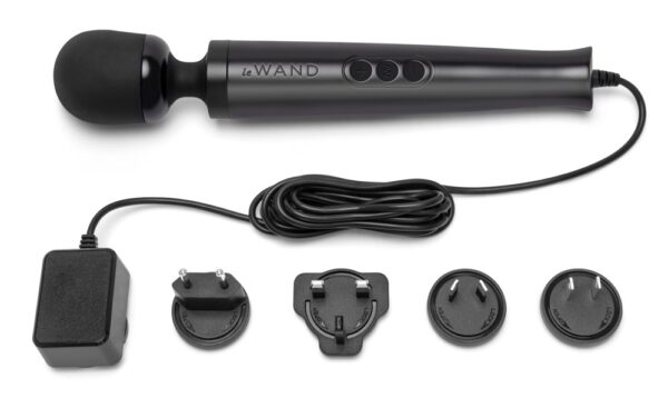 Wand Die Cast Plug-In 29cm - Tête 51mm Noir – Image 4