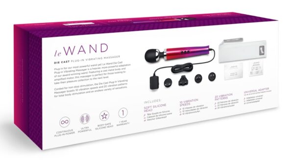 Wand Die Cast Plug-In 29cm - Tête 51mm Ombre – Image 8
