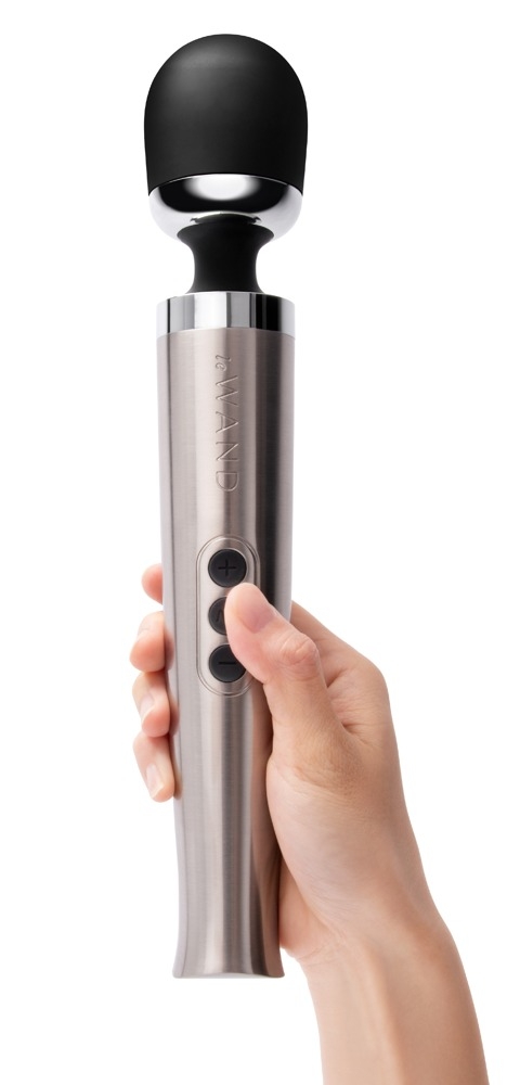 Wand Die Cast Rechargeable 29cm Tête 51mm Gris – Image 5