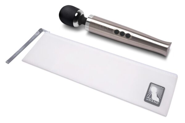 Wand Die Cast Rechargeable 29cm Tête 51mm Gris – Image 7