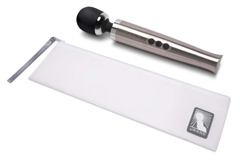 Wand Die Cast Rechargeable 29cm Tête 51mm Gris – Image 7