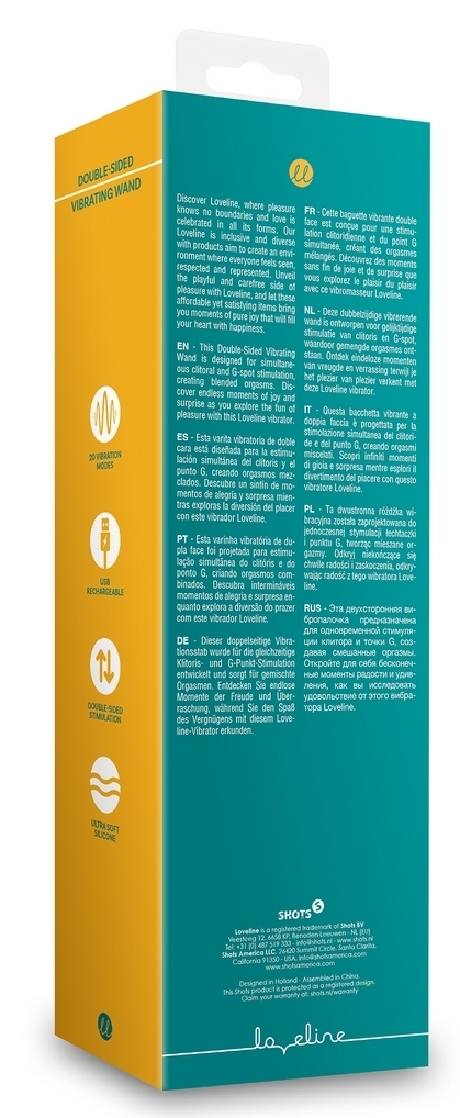 Wand et Vibro Doublesided 10 x 3.4cm – Image 3