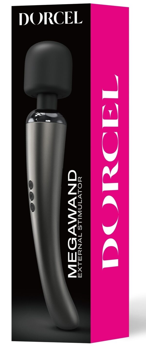 Wand Megawand Dorcel - Tête 55mm Argenté – Image 2