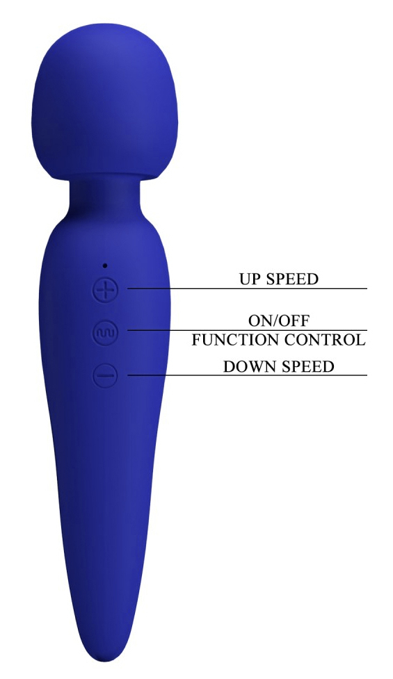 Wand Meredith 21.5cm Tête 50mm Indigo – Image 5