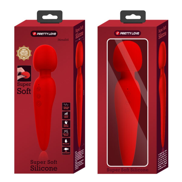 Wand Meredith 21.5cm Tête 50mm Rouge – Image 2