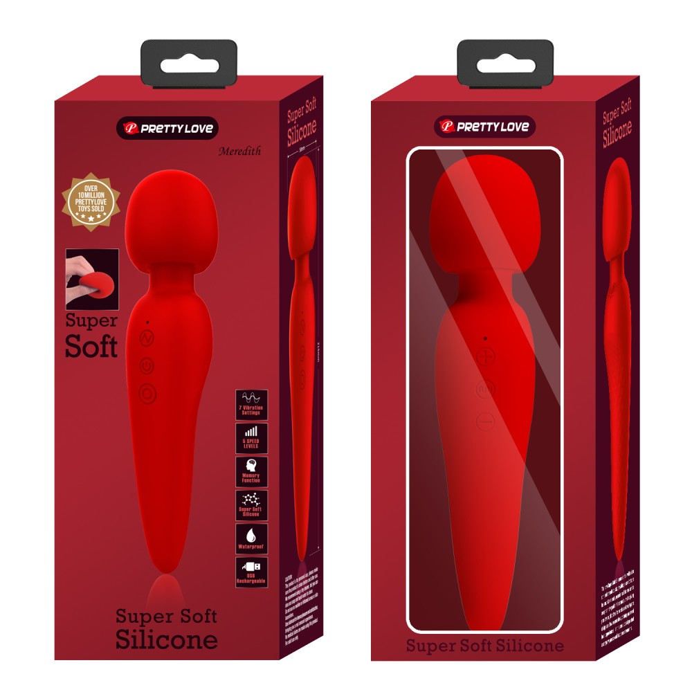 Wand Meredith 21.5cm Tête 50mm Rouge – Image 2