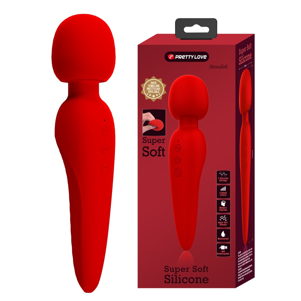 Wand Meredith 21.5cm Tête 50mm Rouge – Image 6