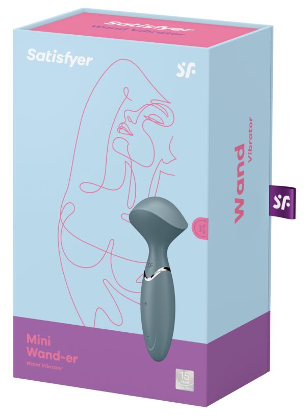 Wand Mini Wand-Er Satisfyer Gris – Image 2