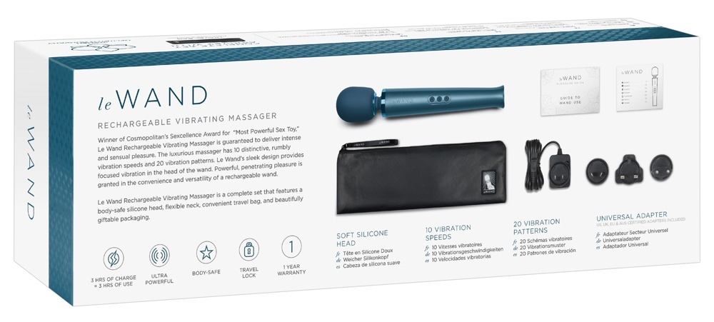 Wand Original 33cm Tête 62mm Bleu – Image 3