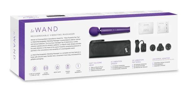 Wand Original 33cm Tête 62mm Violet – Image 3