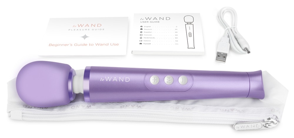Wand Petite 25cm Tête 47mm Violet – Image 7