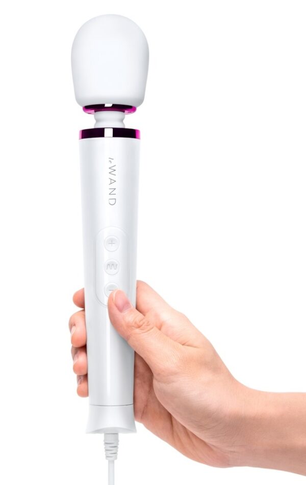 Wand Powerful Petite Plug-In 25cm Tête 47mm Blanc – Image 3