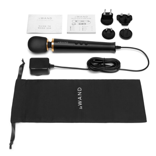Wand Powerful Petite Plug-In 25cm Tête 47mm Noir – Image 7
