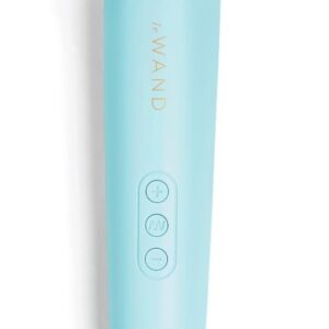 Wand Powerful Plug-In 34cm - Tête 62mm Bleu Ciel