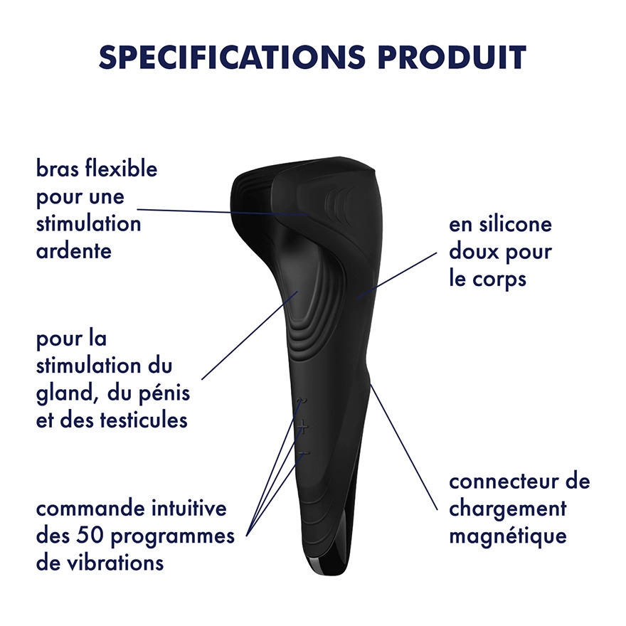Wand Satisfyer Men 10 vibrations – Image 3